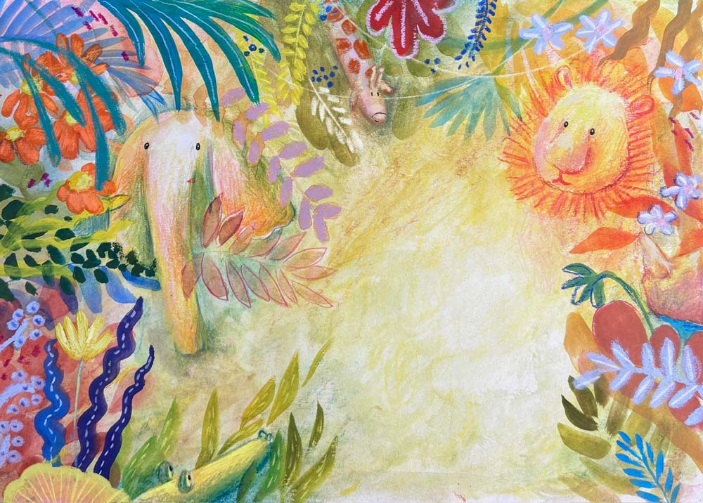 Selva — jungle illustration